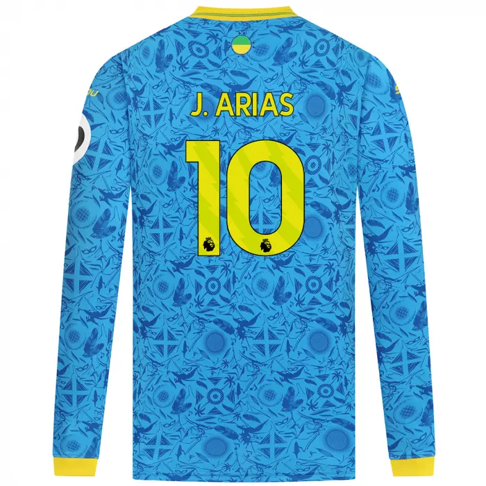 Wolverhampton Wanderers Store | Shop Official 2025-26 Wolves Third Shirt – Adult – LS J. ARIAS 10 Wolves Gear